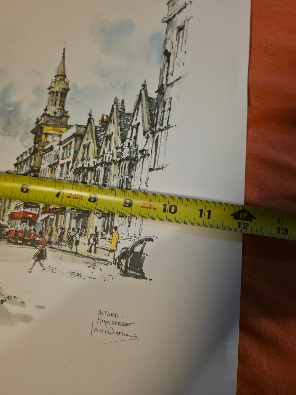 4/$25 Deal! Vintage Oxford High Street Scene From London - Picture 6 of 10
